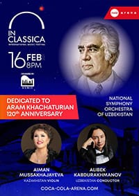 Dedicated to Aram Khachaturian 120th Anniversary - InClassica Dubai 2023: Classical Music Concerts